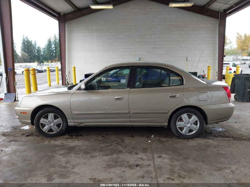 2005 Hyundai Elantra Gls/Gt VIN: KMHDN46D55U085918 Lot: 43657023