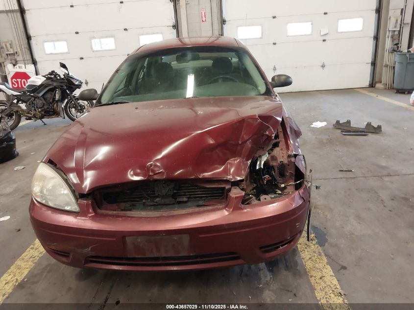 2006 Ford Taurus Se VIN: 1FAFP53U86A115620 Lot: 43657029