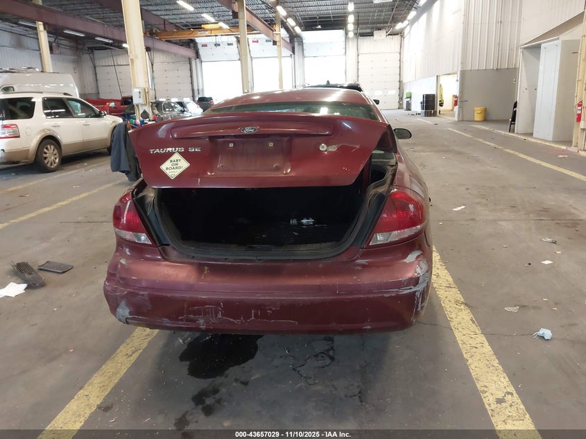 2006 Ford Taurus Se VIN: 1FAFP53U86A115620 Lot: 43657029