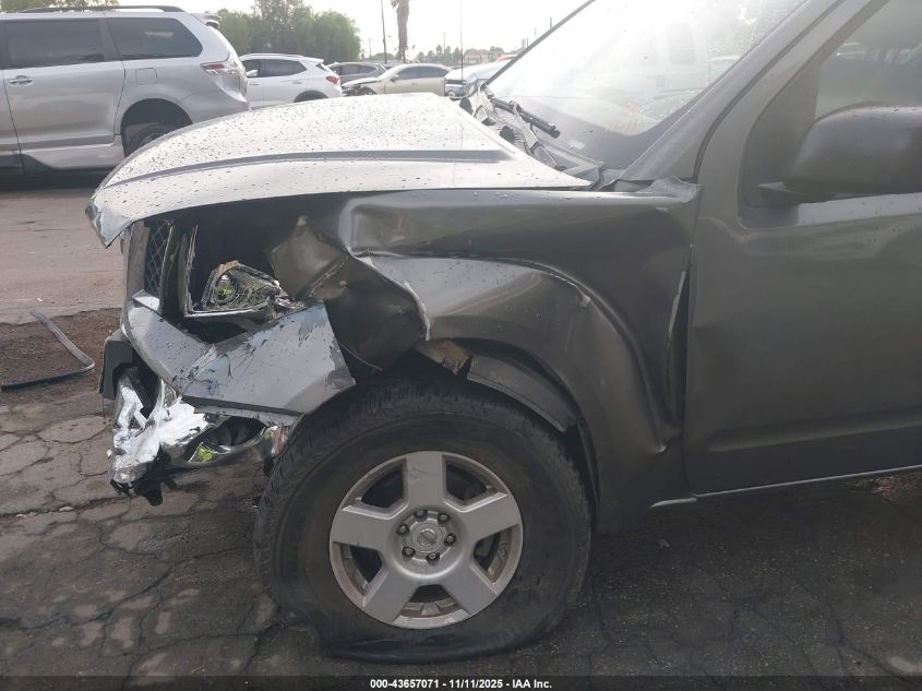 2008 Nissan Frontier Se VIN: 1N6AD07U18C446134 Lot: 43657071