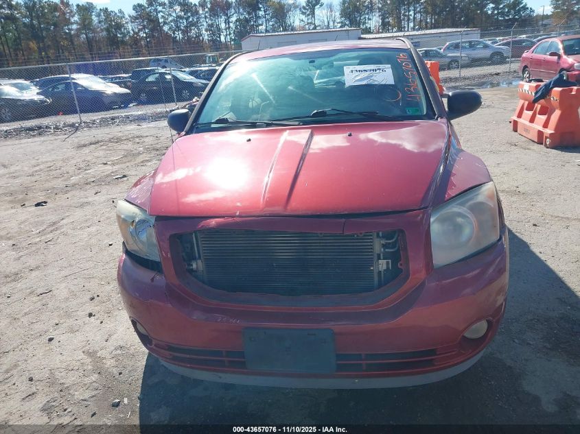 2007 Dodge Caliber Sxt VIN: 1B3HB48B07D538907 Lot: 43657076