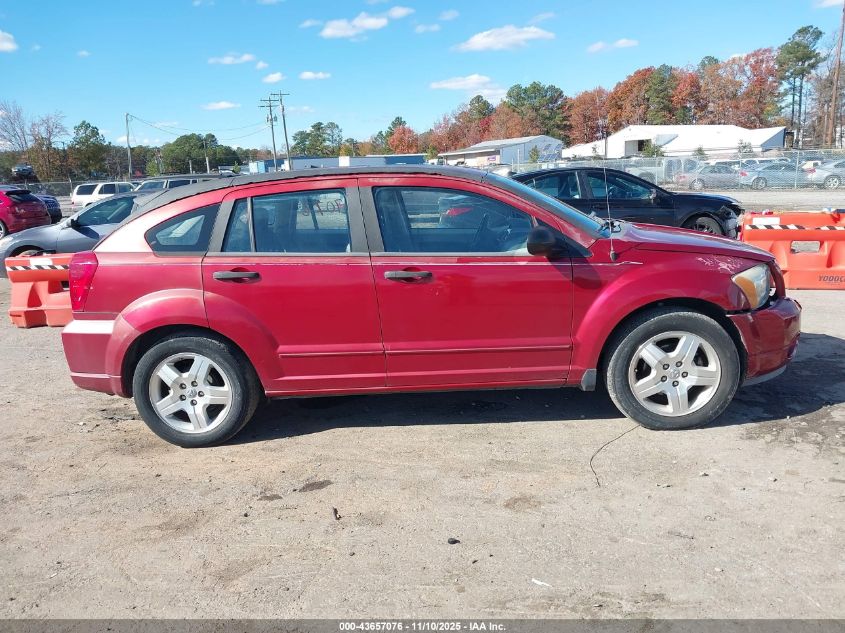 2007 Dodge Caliber Sxt VIN: 1B3HB48B07D538907 Lot: 43657076