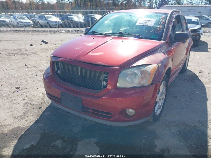 2007 Dodge Caliber Sxt VIN: 1B3HB48B07D538907 Lot: 43657076
