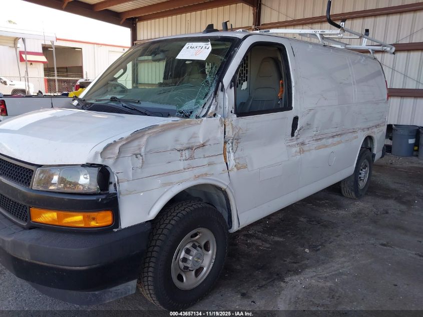 2023 Chevrolet Express Cargo Rwd 2500 Regular Wheelbase Wt VIN: 1GCWGAFP6P1223664 Lot: 43657134