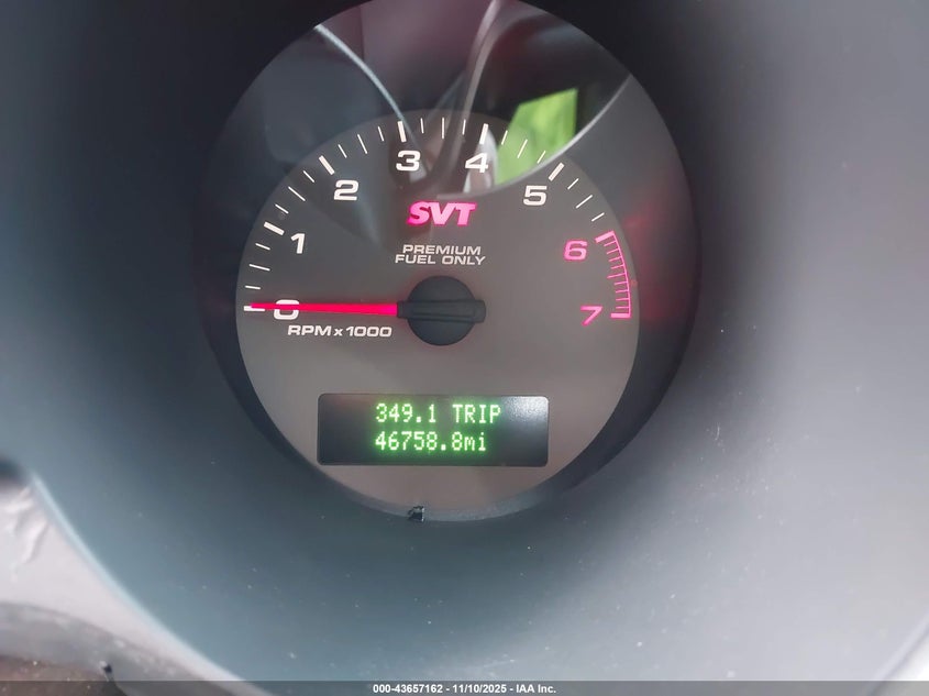 2007 Ford Shelby Gt500 VIN: 1ZVHT88S675260329 Lot: 43657162