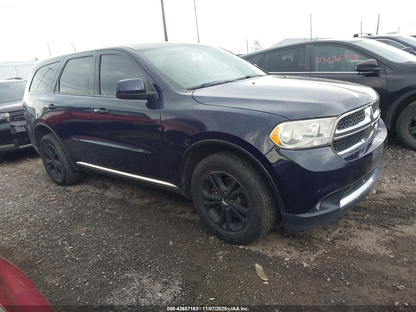 2013 DODGE DURANGO SXT - 1C4RDJAG2DC512456