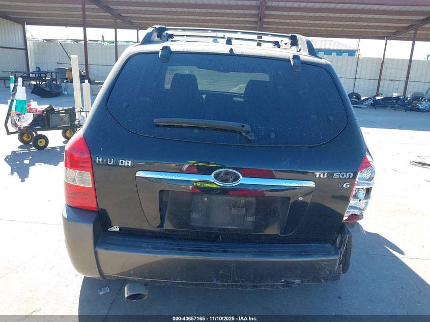 2006 Hyundai Tucson Gls/Limited VIN: KM8JN12D56U337319 Lot: 43657165