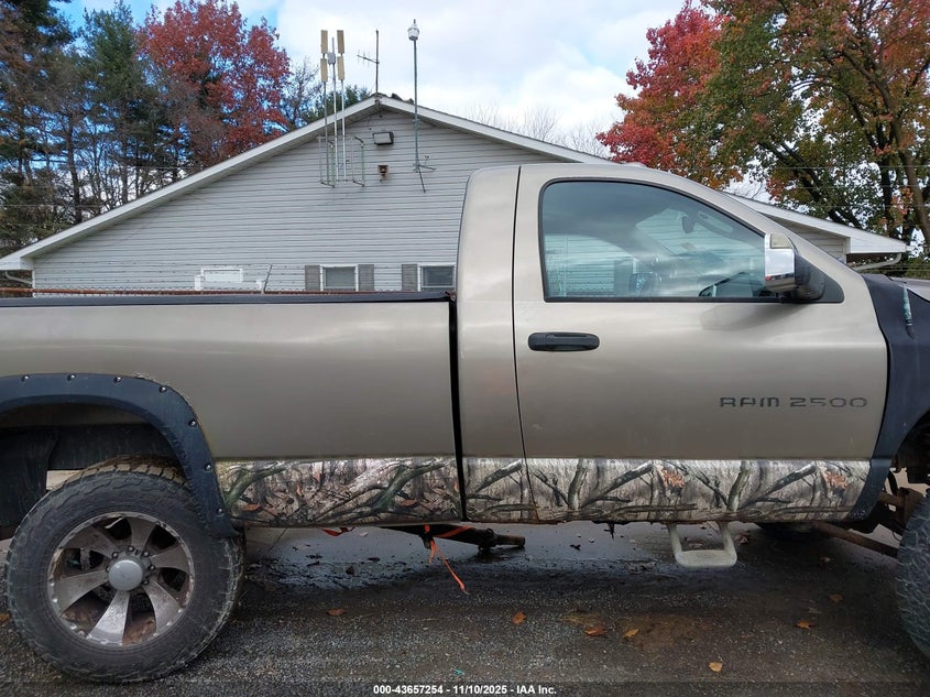 2007 Dodge Ram 2500 Slt/Trx4 Off Road/Sport/Power Wagon VIN: 3D7KS26A97G782129 Lot: 43657254