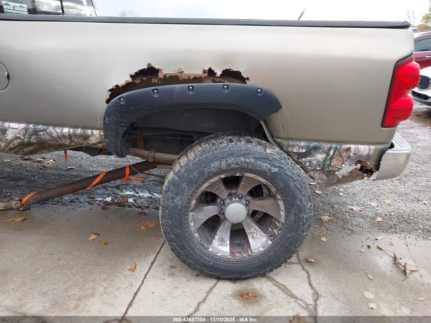 2007 Dodge Ram 2500 Slt/Trx4 Off Road/Sport/Power Wagon VIN: 3D7KS26A97G782129 Lot: 43657254