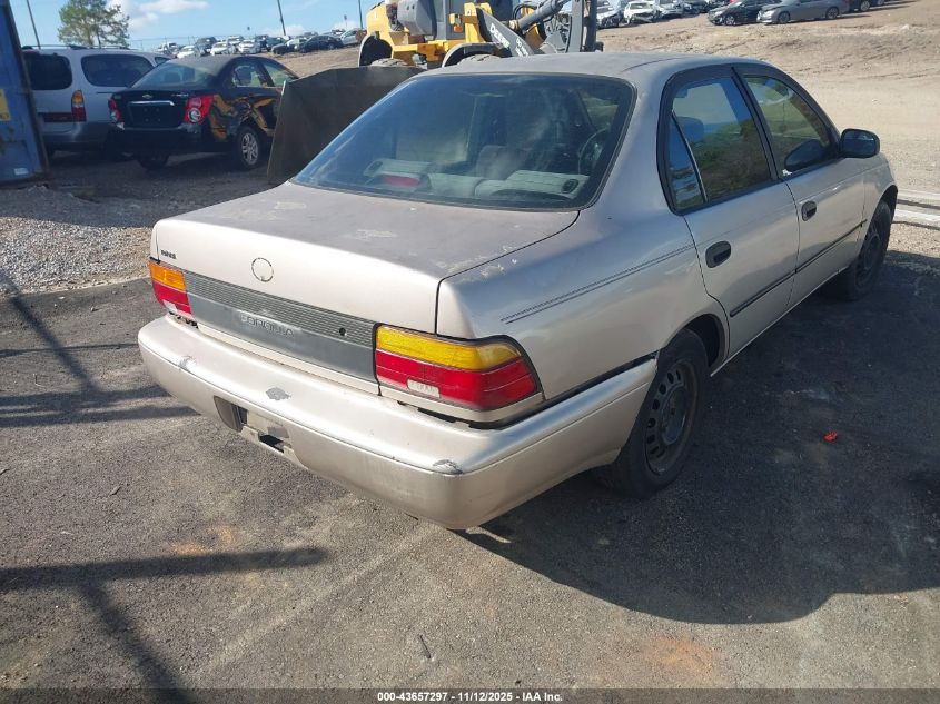 1995 Toyota Corolla Le/Dx VIN: 1NXAE09B0SZ275031 Lot: 43657297