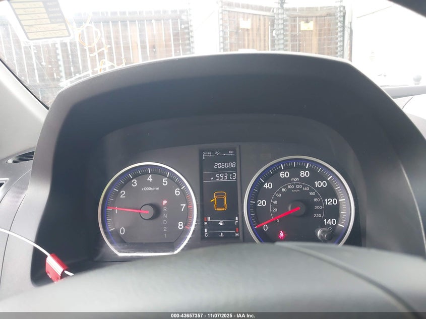 2007 Honda Cr-V Lx VIN: 5J6RE48397L017316 Lot: 43657357