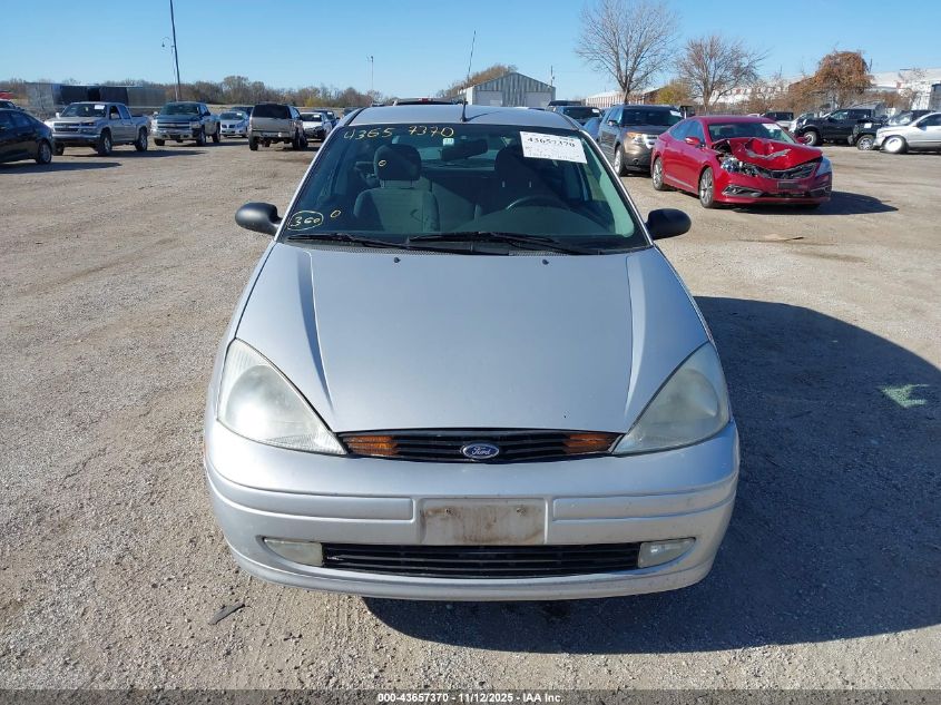 2001 Ford Focus Zx3 VIN: 3FAFP31311R210954 Lot: 43657370