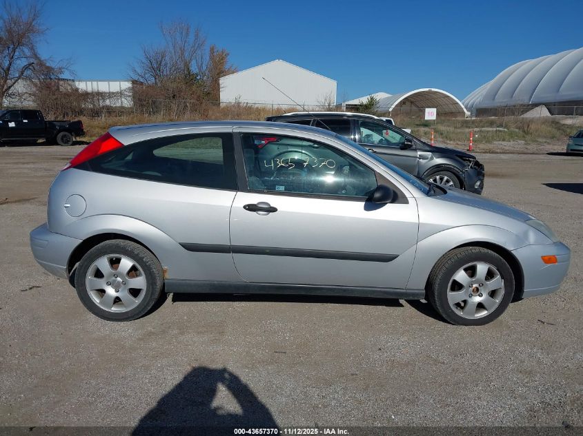 2001 Ford Focus Zx3 VIN: 3FAFP31311R210954 Lot: 43657370