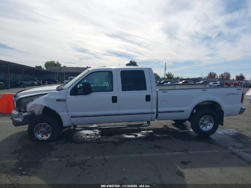 1999 Ford F-350 Lariat/Xl/Xlt VIN: 1FTSW31F3XEA63179 Lot: 43657389