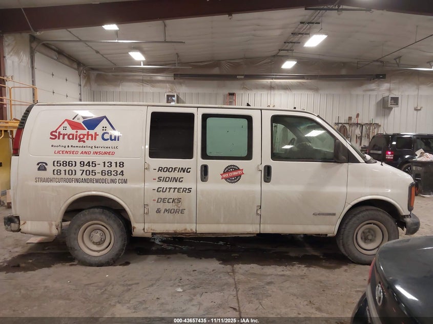 2001 Chevrolet Express VIN: 1GCFG25W911173770 Lot: 43657435