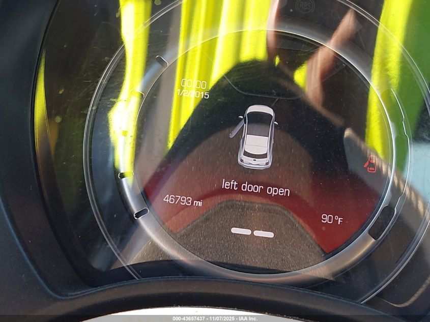 2016 Fiat 500E Battery Electric VIN: 3C3CFFGEXGT121992 Lot: 43657437