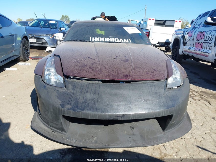 2006 Nissan 350Z Enthusiast VIN: JN1AZ34EX6M354436 Lot: 43657508