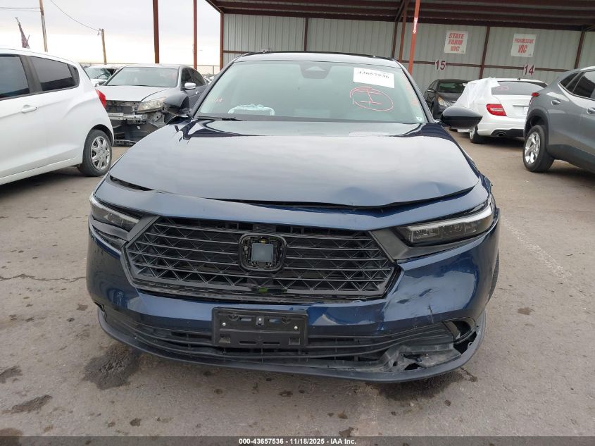 2025 Honda Accord Se VIN: 1HGCY1F43SA030534 Lot: 43657536