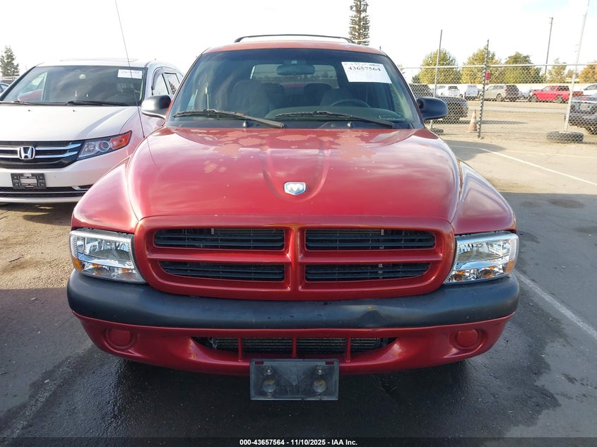 2000 Dodge Durango VIN: 1B4HR28Y5YF139836 Lot: 43657564