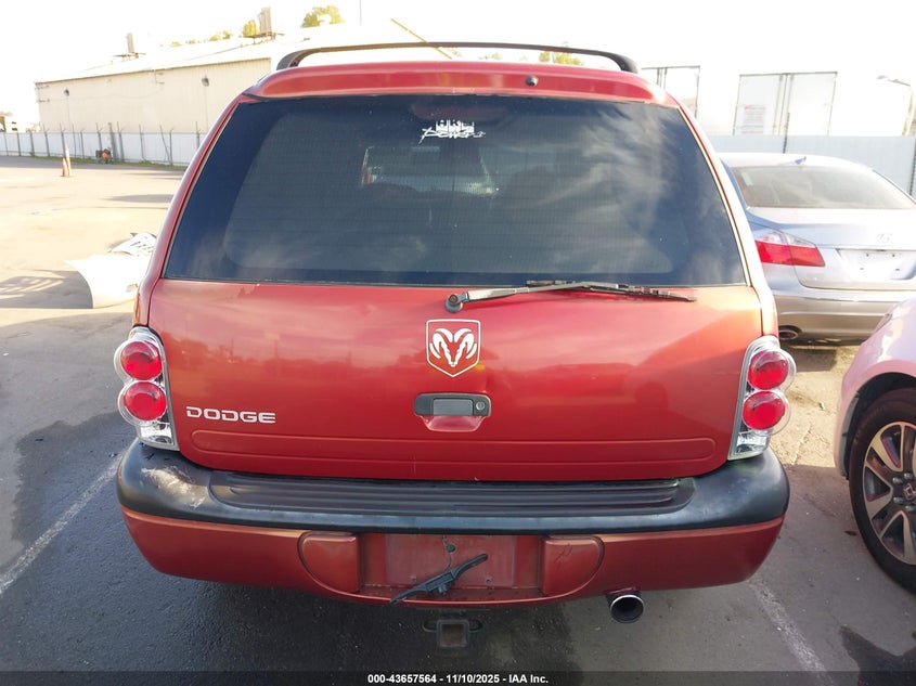 2000 Dodge Durango VIN: 1B4HR28Y5YF139836 Lot: 43657564