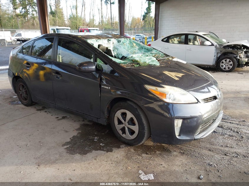 2013 Toyota Prius Two VIN: JTDKN3DU9D1729221 Lot: 43657570