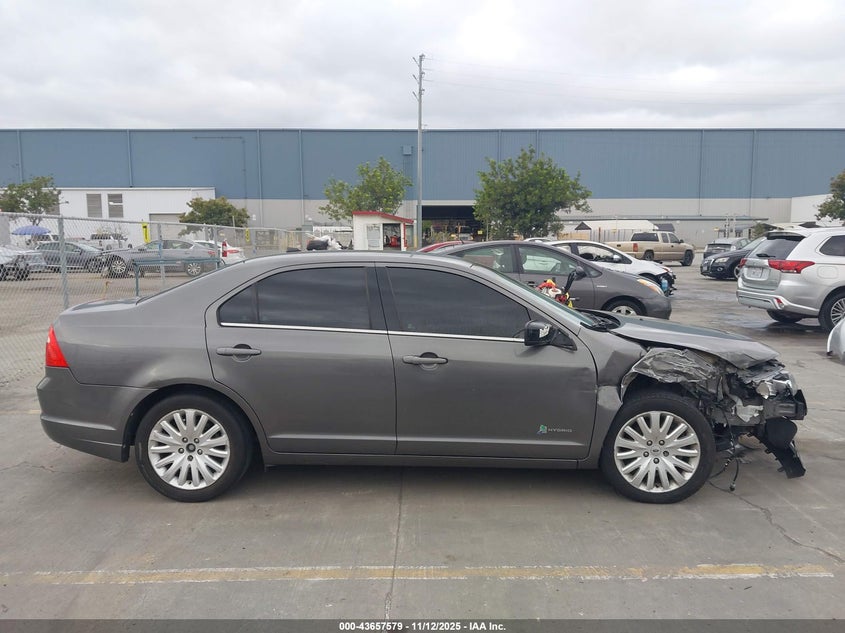 2012 Ford Fusion Hybrid VIN: 3FADP0L39CR181824 Lot: 43657579
