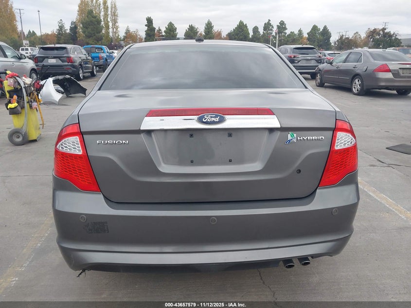 2012 Ford Fusion Hybrid VIN: 3FADP0L39CR181824 Lot: 43657579