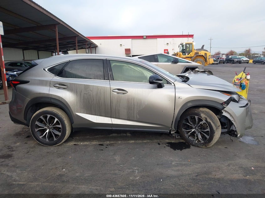 2016 LEXUS NX 200T F SPORT JTJBARBZ8G2087504