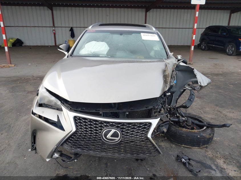2016 LEXUS NX 200T F SPORT JTJBARBZ8G2087504