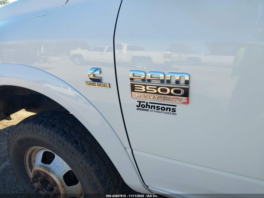 2012 Ram 3500 Chassis St/Slt/Laramie VIN: 3C7WDTCL3CG300415 Lot: 43657615