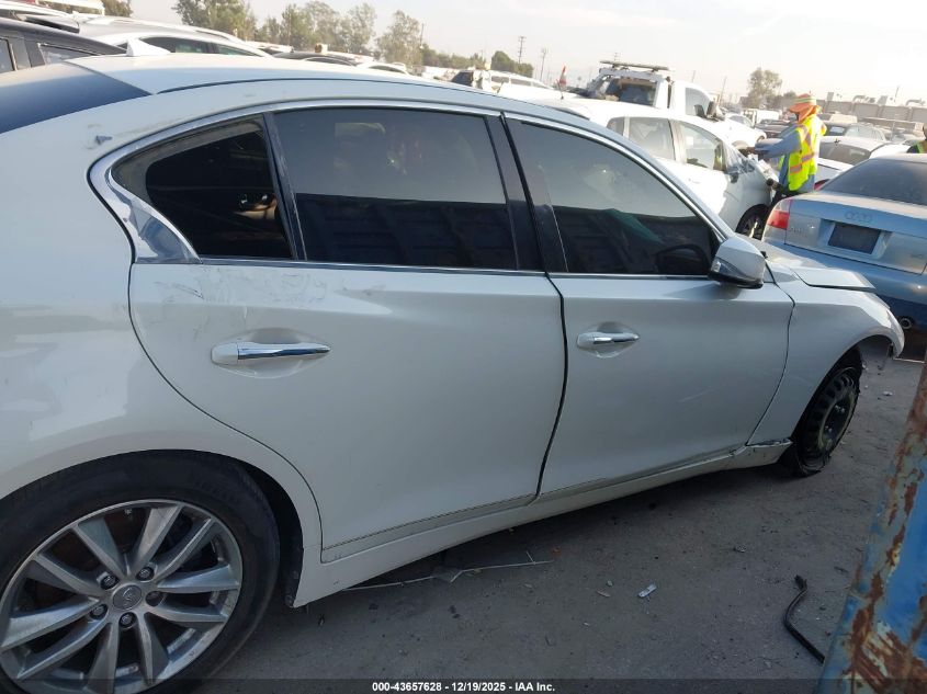 2018 Infiniti Q50 3.0T Luxe VIN: JN1EV7APXJM592127 Lot: 43657628