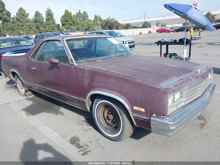 1984 Chevrolet El Camino