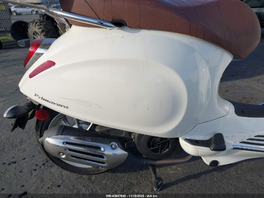 2022 Vespa Primavera/Sprint 150 VIN: ZAPM818G7N5905426 Lot: 43657640