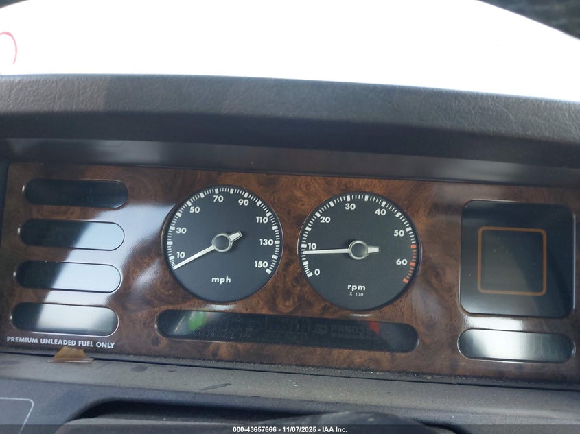 1988 Jaguar Xj6 VIN: SAJHV1649JC540968 Lot: 43657666