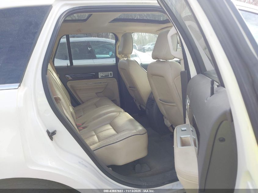 2008 Lincoln Mkx VIN: 2LMDU88C48BJ23765 Lot: 43657683