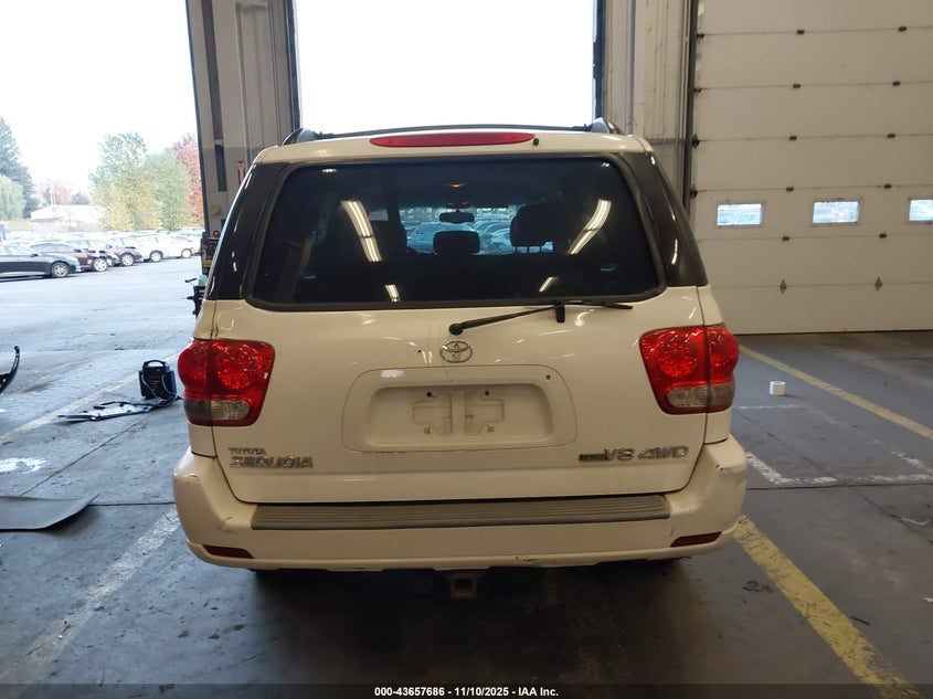 2006 Toyota Sequoia Sr5 VIN: 5TDBT44A46S259302 Lot: 43657686