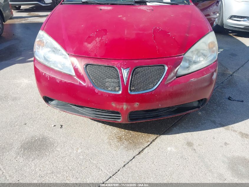 2006 Pontiac G6 VIN: 1G2ZG558864289777 Lot: 43657699