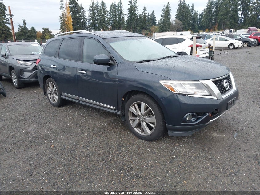 2014 NISSAN PATHFINDER PLATINUM - 5N1AR2MN3EC699623