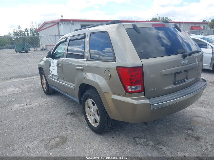 1J4HS58N86C164396 2006 JEEP GRAND CHEROKEE photo no. 3