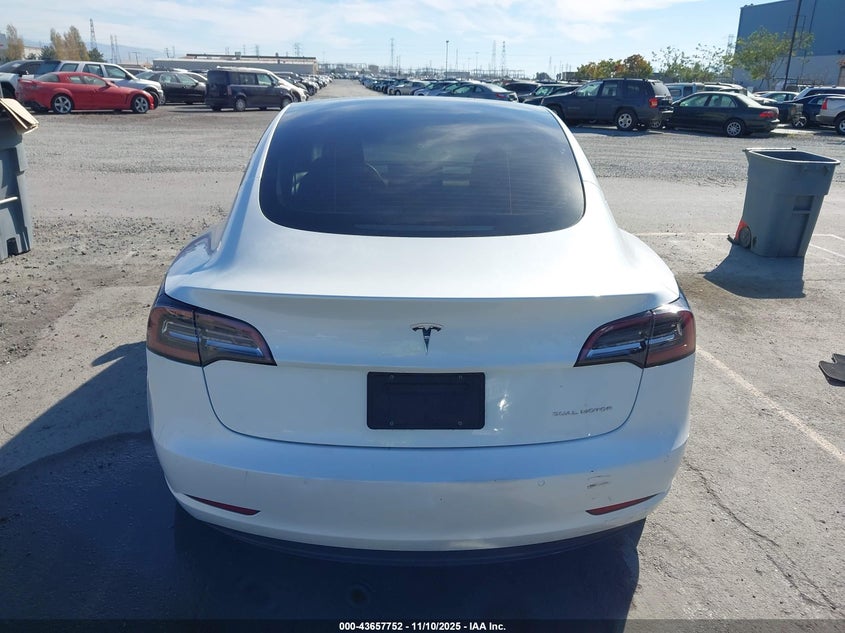 2021 Tesla Model 3 Long Range Dual Motor All-Wheel Drive VIN: 5YJ3E1EB7MF048424 Lot: 43657752