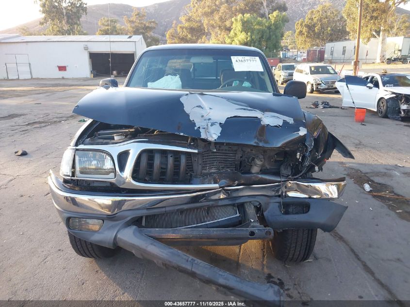 2002 Toyota Tacoma Prerunner V6 VIN: 5TEGN92N42Z125499 Lot: 43657777