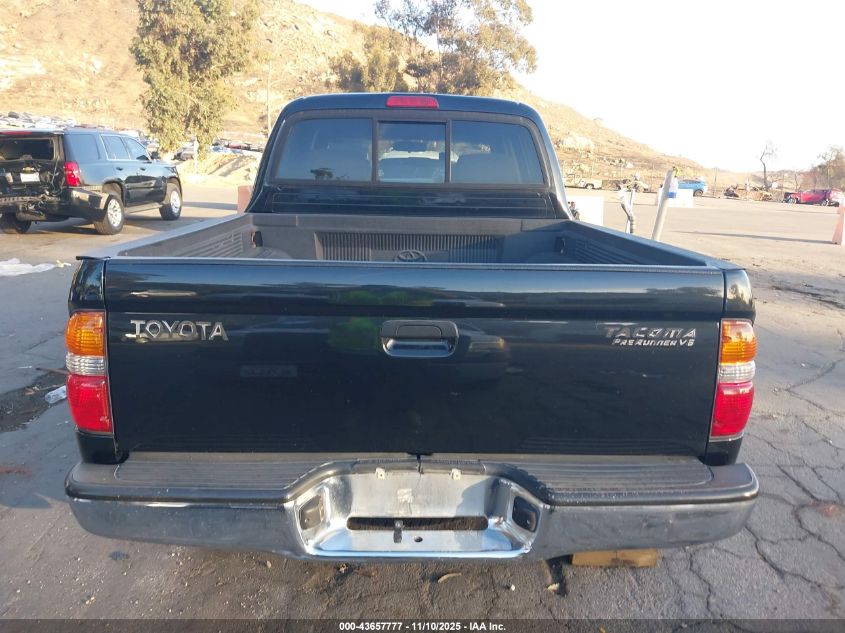 2002 Toyota Tacoma Prerunner V6 VIN: 5TEGN92N42Z125499 Lot: 43657777