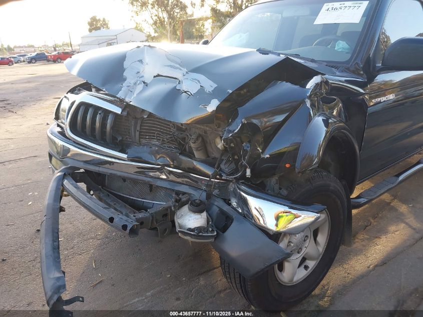 2002 Toyota Tacoma Prerunner V6 VIN: 5TEGN92N42Z125499 Lot: 43657777