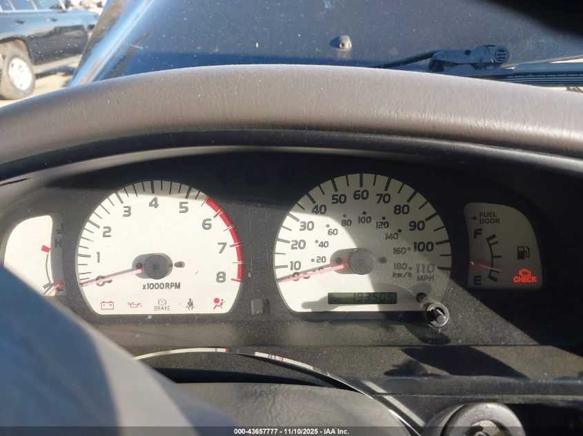 2002 Toyota Tacoma Prerunner V6 VIN: 5TEGN92N42Z125499 Lot: 43657777