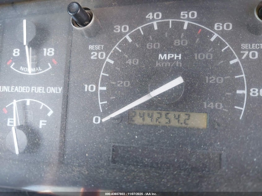 1995 Ford F150 VIN: 1FTDF15Y0SNA79745 Lot: 43657803