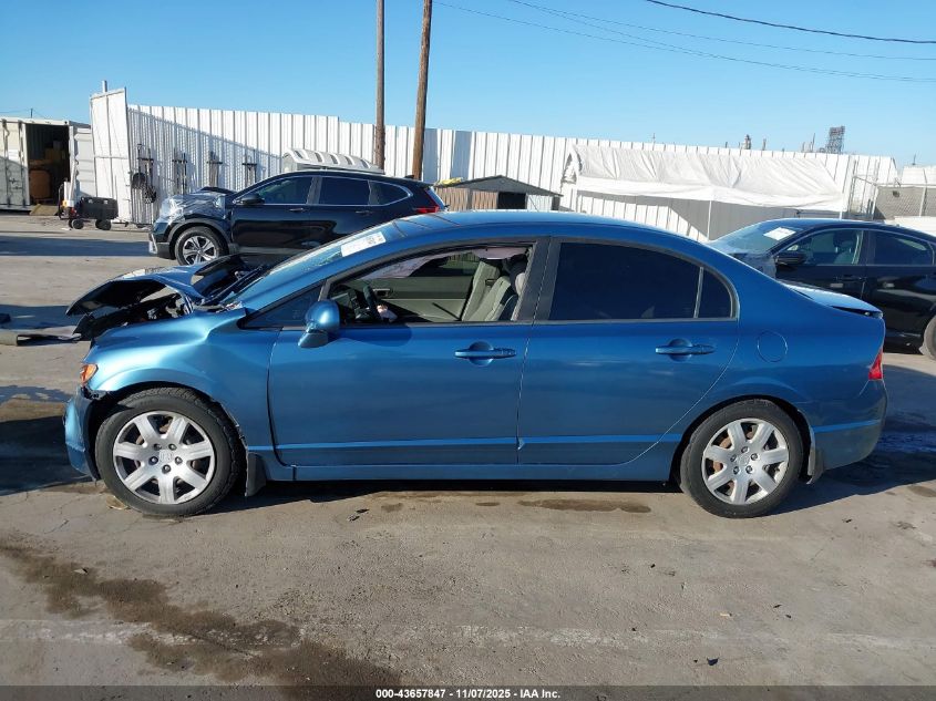 2007 Honda Civic Lx VIN: JHMFA16547S009104 Lot: 43657847