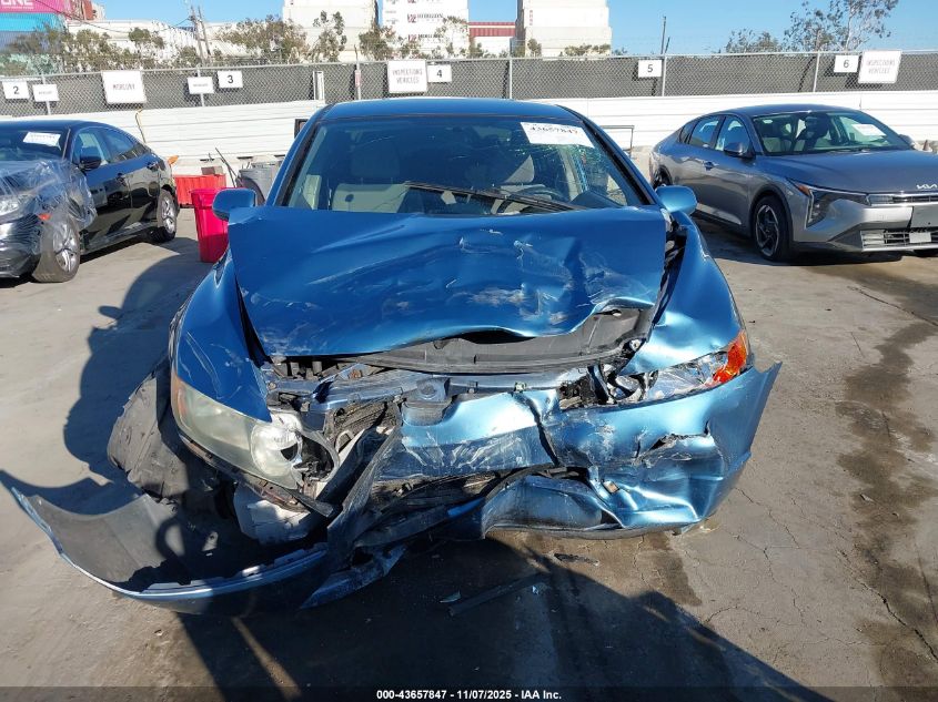 2007 Honda Civic Lx VIN: JHMFA16547S009104 Lot: 43657847