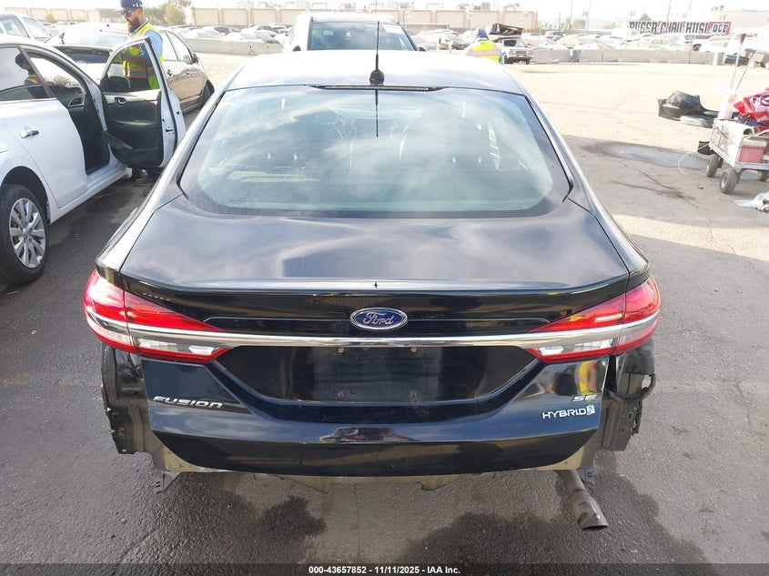 2017 Ford Fusion Hybrid Se VIN: 3FA6P0LU2HR131288 Lot: 43657852