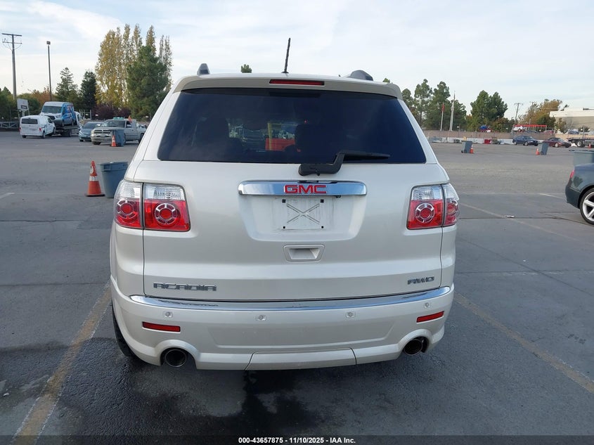 2012 GMC Acadia Denali VIN: 1GKKVTED8CJ198529 Lot: 43657875