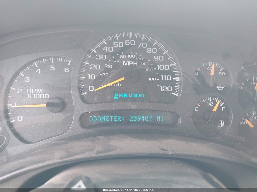 2003 Chevrolet Tahoe Ls VIN: 1GNEC13V23R114535 Lot: 43657876